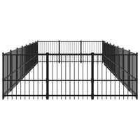 Gabbia per Cani da Esterno in Acciaio 22,58 mÂ² cod mxl 34740