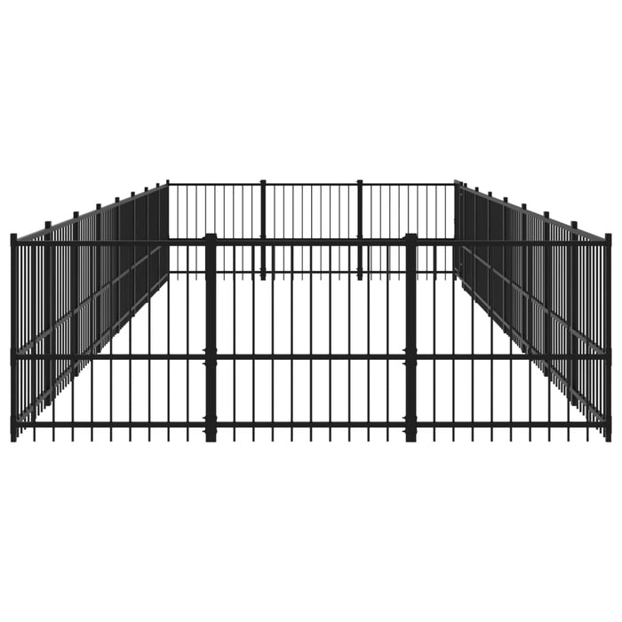 Gabbia per Cani da Esterno in Acciaio 22,58 mÂ² cod mxl 34740