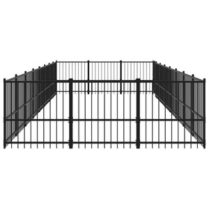 Gabbia per Cani da Esterno in Acciaio 22,58 m² 3124621