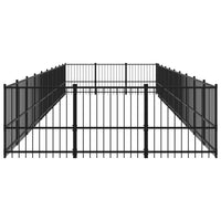 Gabbia per Cani da Esterno in Acciaio 28,23 m² 3124623