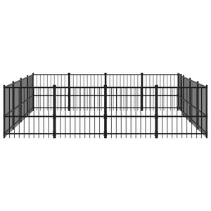 Gabbia per Cani da Esterno in Acciaio 15,05 m² 3124626