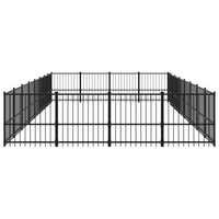 Gabbia per Cani da Esterno in Acciaio 30,11 m² 3124630