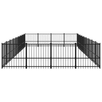 Gabbia per Cani da Esterno in Acciaio 33,87 m² 3124631