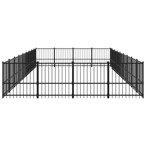 Gabbia per Cani da Esterno in Acciaio 33,87 m² 3124631