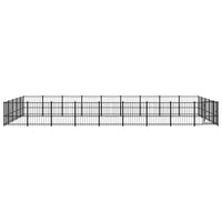 Gabbia per Cani da Esterno in Acciaio 42,34 m² 3124639