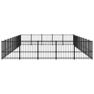 Gabbia per Cani da Esterno in Acciaio 42,34 m² 3124639