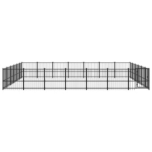 Gabbia per Cani da Esterno in Acciaio 39,52 m² 3124644