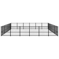 Gabbia per Cani da Esterno in Acciaio 45,16 m² 3124645