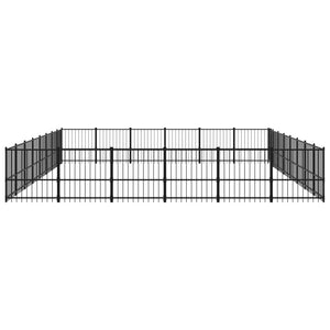 Gabbia per Cani da Esterno in Acciaio 45,16 m² 3124645