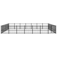 Gabbia per Cani da Esterno in Acciaio 46,1 m² 3124650