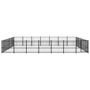 Gabbia per Cani da Esterno in Acciaio 46,1 m² 3124650