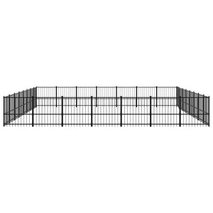 Gabbia per Cani da Esterno in Acciaio 52,69 m² 3124651