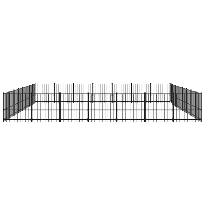 Gabbia per Cani da Esterno in Acciaio 52,69 m² 3124651