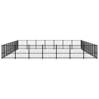 Gabbia per Cani da Esterno in Acciaio 59,28 m² 3124652