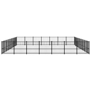 Gabbia per Cani da Esterno in Acciaio 59,28 m² 3124652