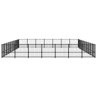 Gabbia per Cani da Esterno in Acciaio 65,86 m² 3124653