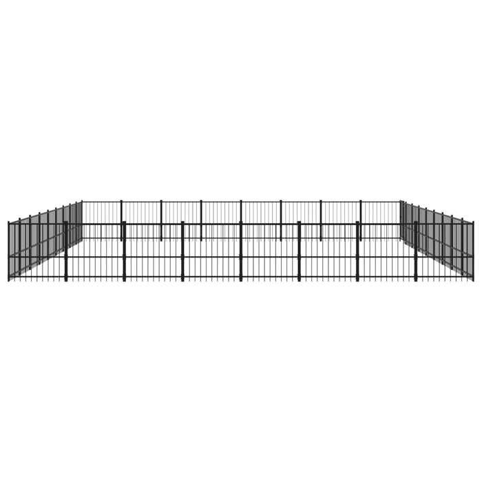 Gabbia per Cani da Esterno in Acciaio 67,74 m² 3124657