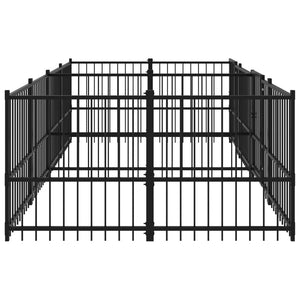 Gabbia per Cani da Esterno in Acciaio 7,51 m² 3124664