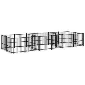 Gabbia per Cani da Esterno in Acciaio 11,26 m² 3124665
