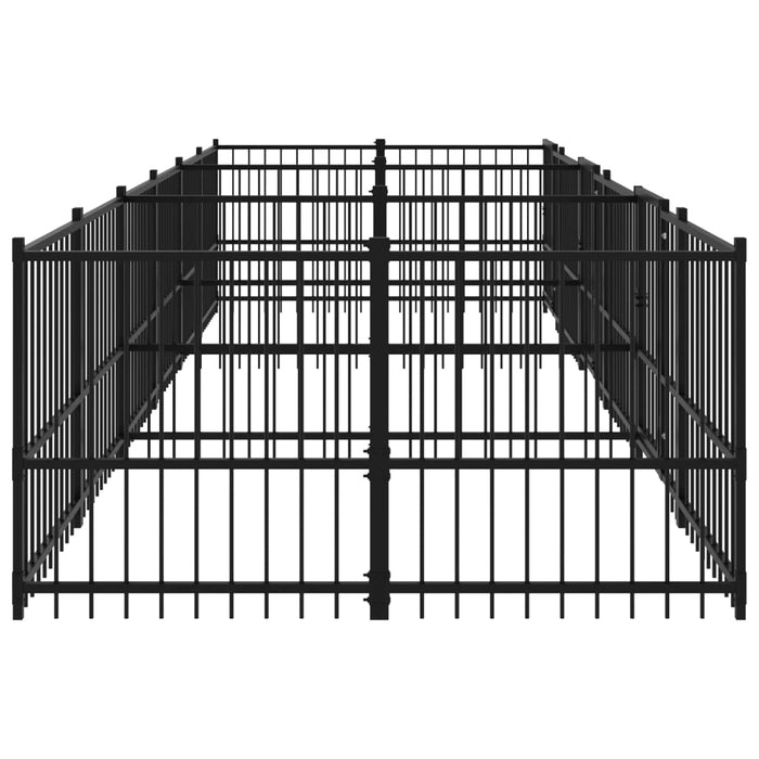 Gabbia per Cani da Esterno in Acciaio 11,26 m² 3124665