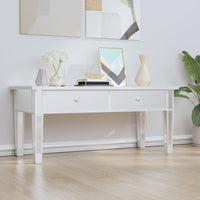 Tavolino Salotto a Specchio 106x45x45cm Legno Multistrato Vetro 348528