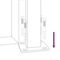 Cancello da Giardino 105x130 cm in Acciaio Corten Design Erba 153174
