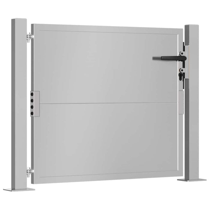 Cancello da Giardino 105x80 cm in Acciaio Corten