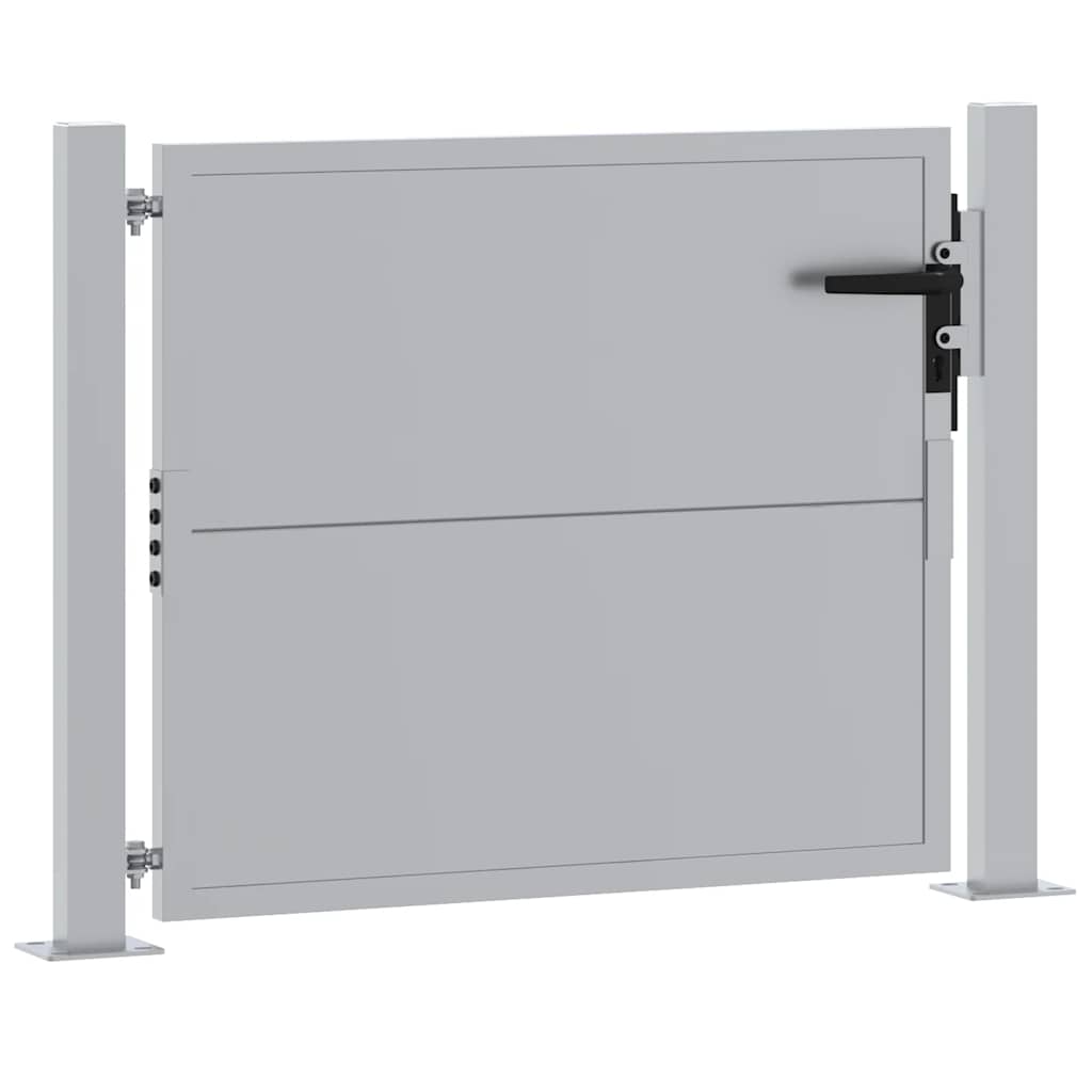 Cancello da Giardino 105x105 cm in Acciaio Corten 153203