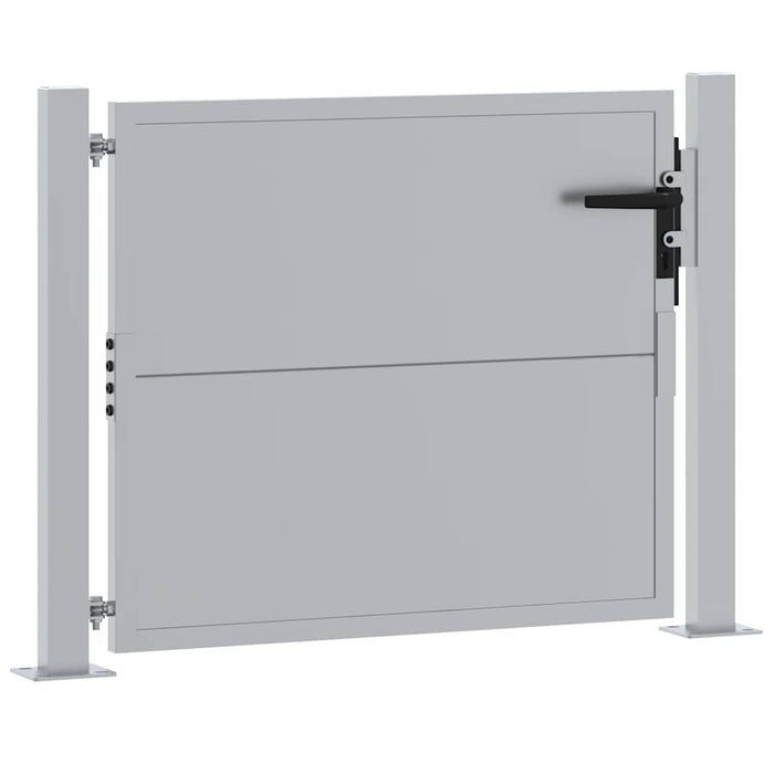 Cancello da Giardino 105x105 cm in Acciaio Corten 153203