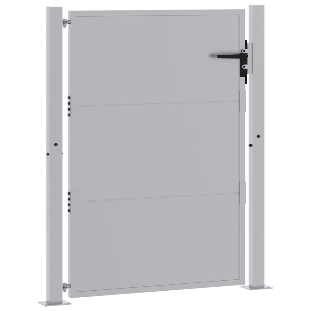 Cancello da Giardino 105x130 cm in Acciaio Corten 153204