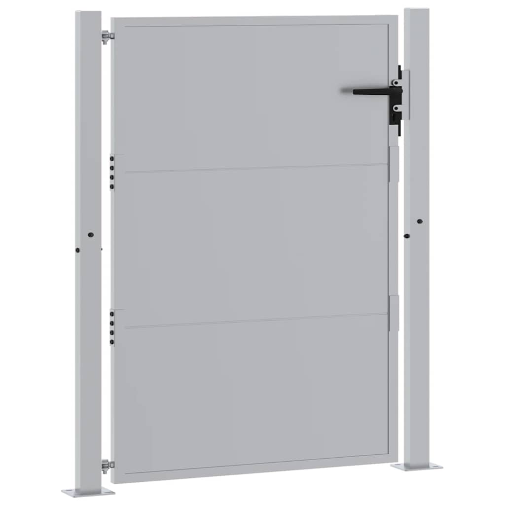 Cancello da Giardino 105x155 cm in Acciaio Corten 153205