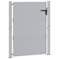 Cancello da Giardino 105x155 cm in Acciaio Corten 153205