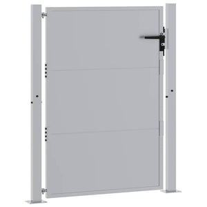 Cancello da Giardino 105x155 cm in Acciaio Corten 153205