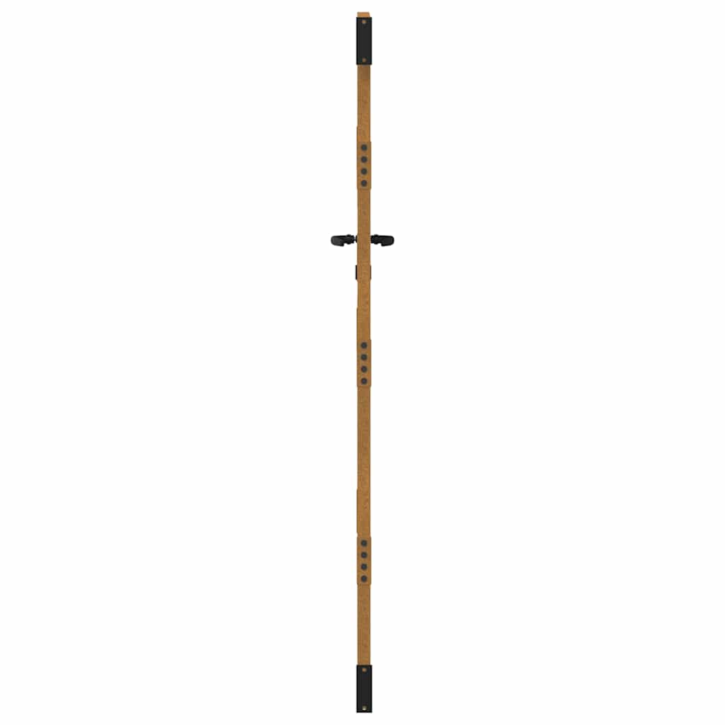 vidaXL Cancello da Giardino 85x200 cm in Acciaio Corten Design Albero