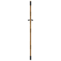 Cancello da Giardino 85x200 cm in Acciaio Corten Design Erba 153225