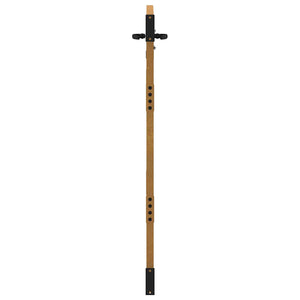 Cancello da Giardino 85x150 cm Acciaio Corten Design Quadrato 153247