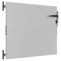 Cancello da Giardino 85x100 cm in Acciaio Corten 153257