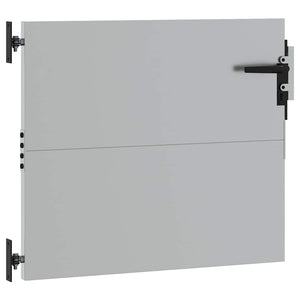 Cancello da Giardino 85x100 cm in Acciaio Corten 153257