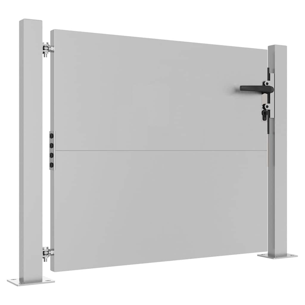 Cancello da Giardino 105x80 cm in Acciaio Corten 153262