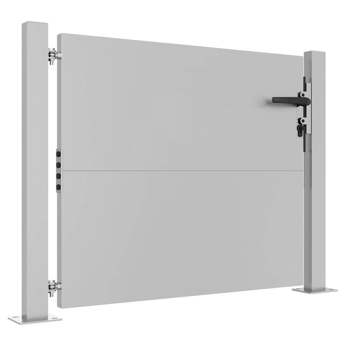 Cancello da Giardino 105x80 cm in Acciaio Corten 153262