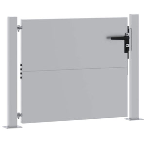 Cancello da Giardino 105x105 cm in Acciaio Corten