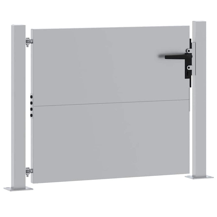 Cancello da Giardino 105x105 cm in Acciaio Corten