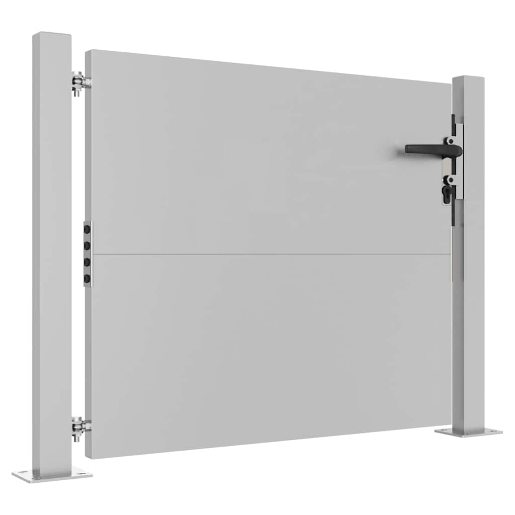 Cancello da Giardino 105x105 cm in Acciaio Corten 153263