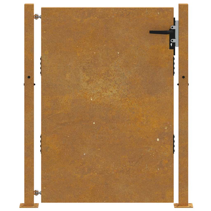 Cancello da Giardino 105x130 cm in Acciaio Cortencod mxl 80441