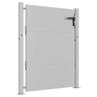 Cancello da Giardino 105x130 cm in Acciaio Corten 153264