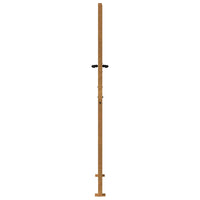 Cancello da Giardino 105x180 cm in Acciaio Corten 153266