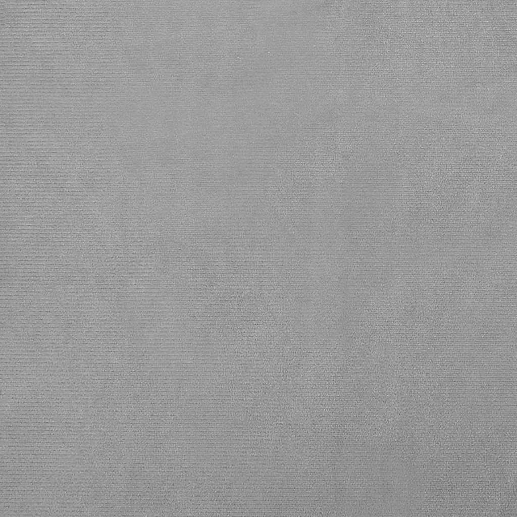 Cuccia per cani comoda poltrona letto 95 x 55 x 30 cm velluto grigio 02_0043128