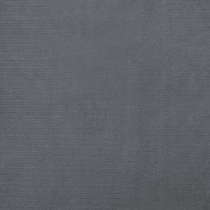 Cuccia per cani divano letto comodo scuro 95 x 55 x 30 cm velluto grigio 02_0043191