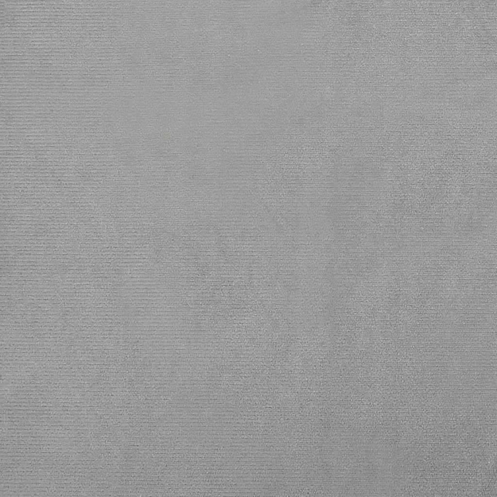 Cuccia per cani comodo divano leggero 66 x 40 x 45 cm velluto grigio 02_0043098