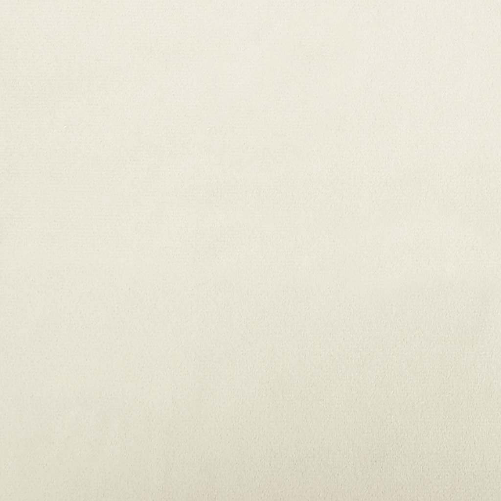 Cuccia per cani comodo divano 66 x 40 x 45 cm velluto crema 02_0042779